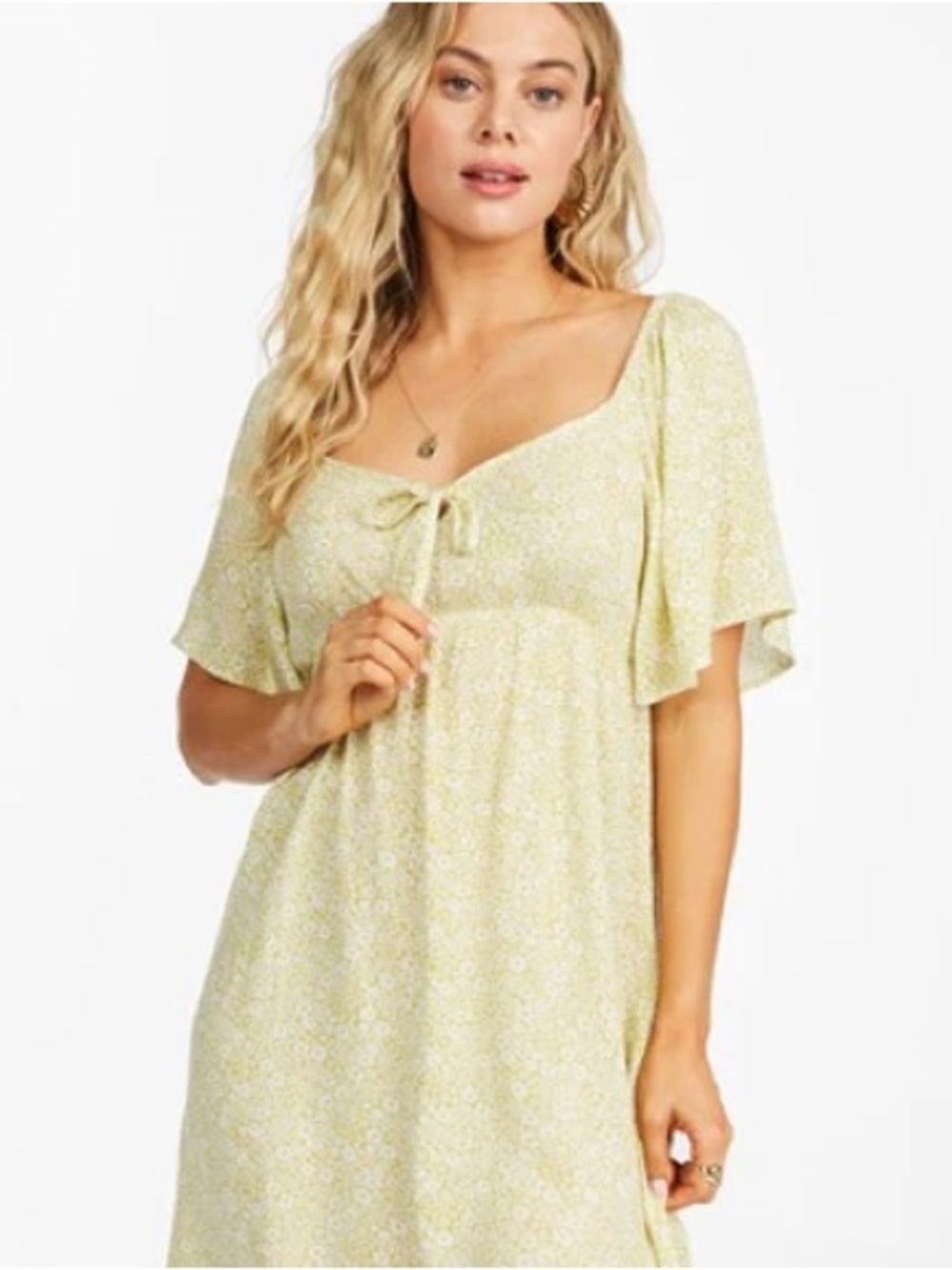 Billabong Secret Garden Mini Dress, Size Small